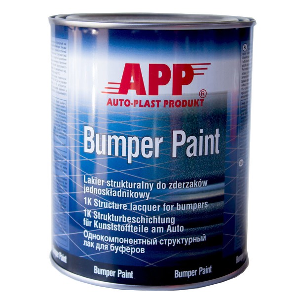 Краска структурна для бамперов APP - Bumper Paint